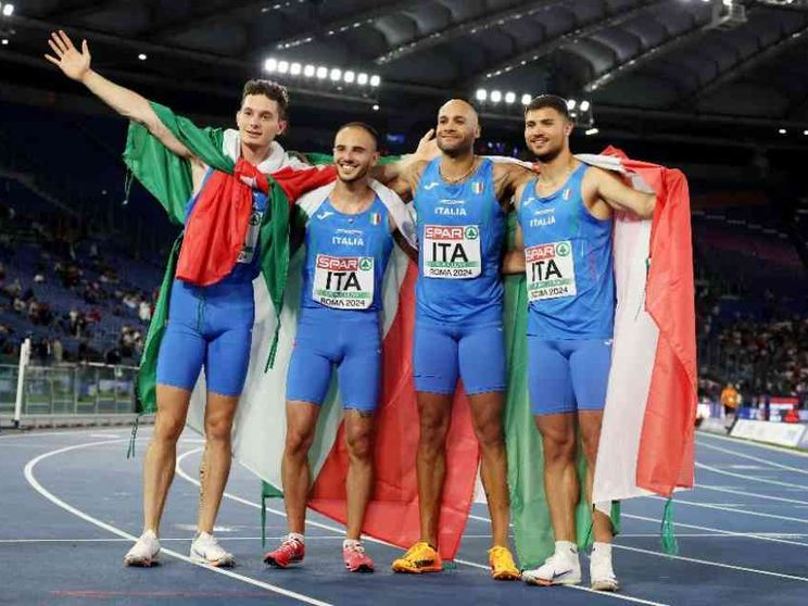 Italia record: oro nella 4x100, Iapichino argento nel lungo come mamma Fiona
