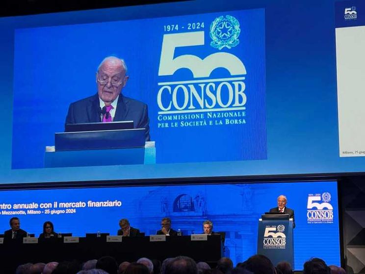 Il presidente della Consob, Savona: «La finanza non sia fine a sé stessa»