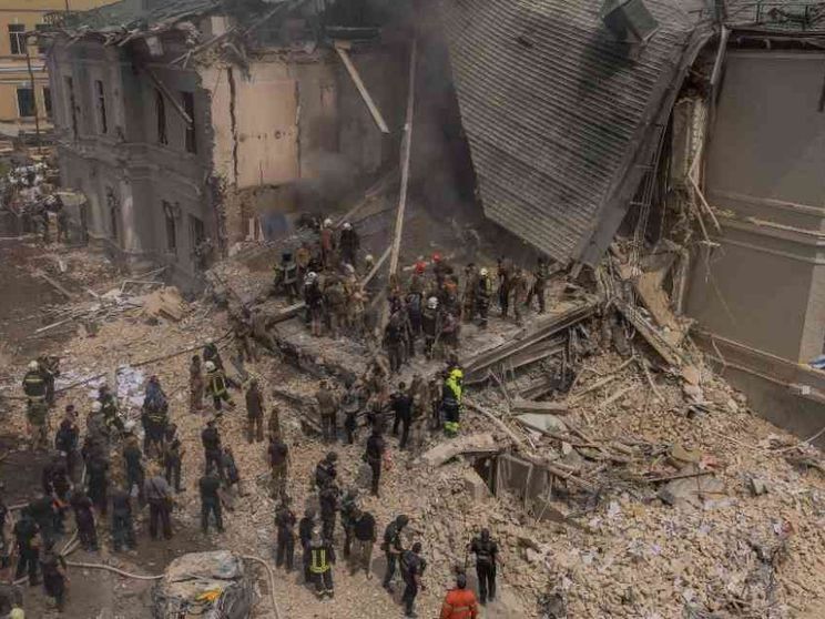 L'Onu: crimine di guerra l'attacco russo contro l'ospedale di Kiev