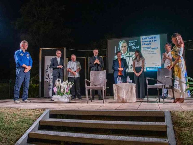 Bibione, la lezione di Nespoli sullo spazio