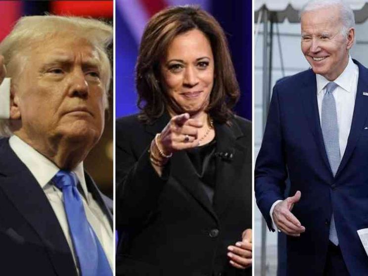 Trump, Harris e Biden alla prova dei social