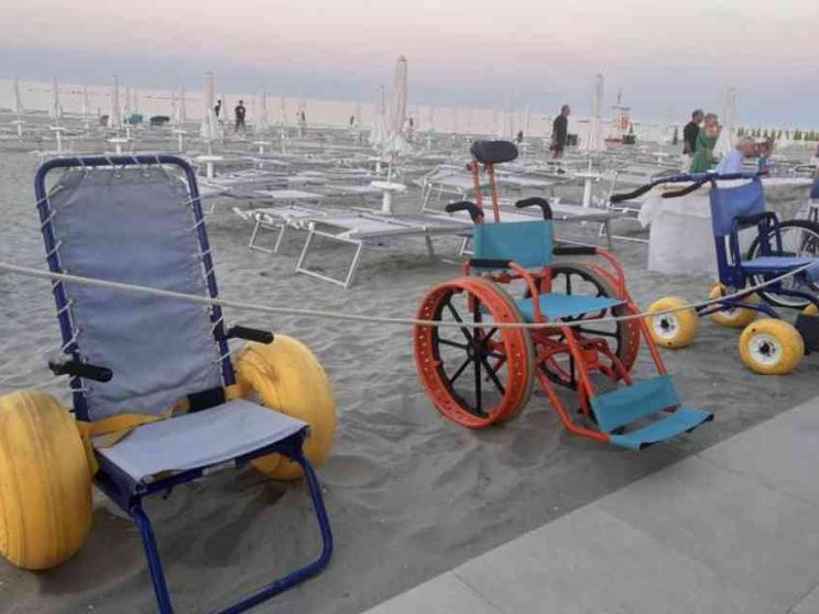 Ravenna, ecco la spiaggia senza barriere