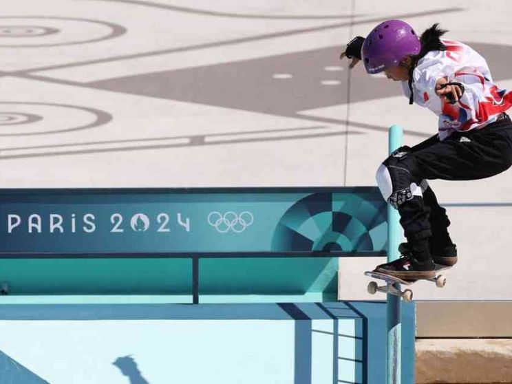 Nello skateboard delle atlete bambine i Giochi di strada non hanno età