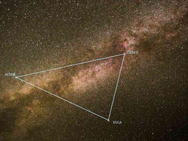 Il triangolo di stelle delle notti d’estate e il “messaggio” di Dio
