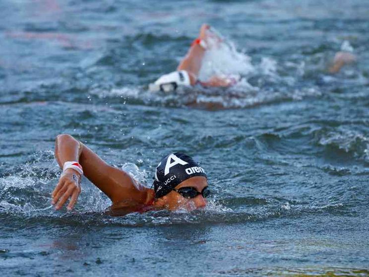 Taddeucci di bronzo: l'acqua della Senna alla fine è anche azzurra