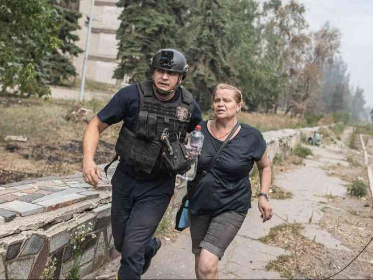 Donetsk, in fuga senza tregua dai russi. «Così i nostri paesi sono invasi»