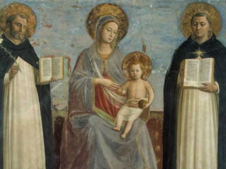 Guarda all'Assunta il Tommaso d'Aquino più contemplativo