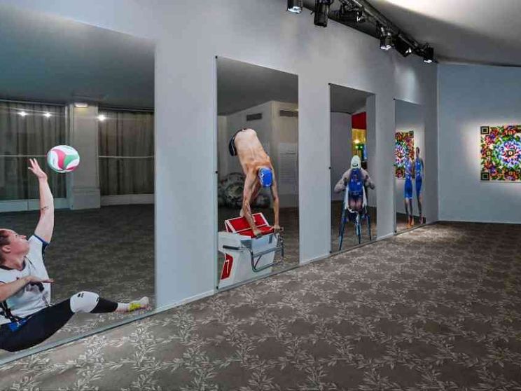 A Casa Italia paralimpica anche l'arte è inclusiva