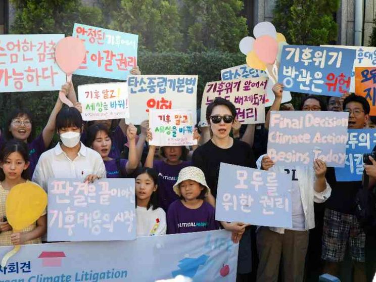 La vittoria degli attivisti climatici in Corea si deve anche ai bambini