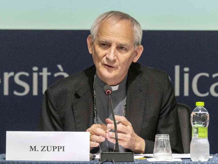 Zuppi: un dovere generare la speranza. Guerre e riarmo? Sconfitte