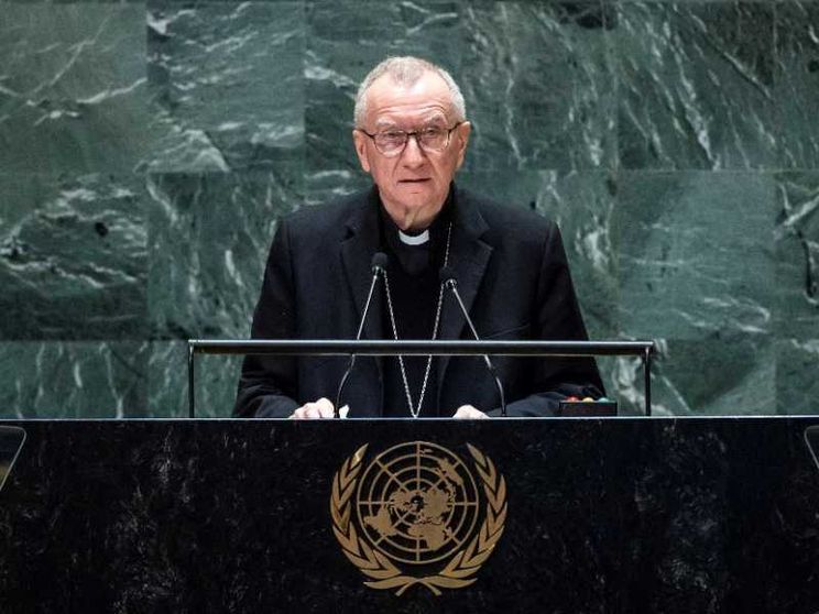 Parolin all'Onu: «Dubbi sulla proporzionalità della risposta di Israele»