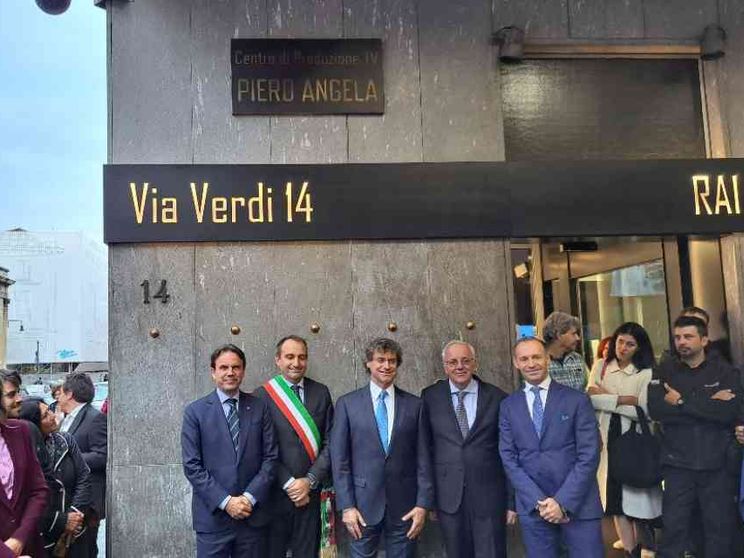 Intitolato a Piero Angela il centro di produzione Rai di Torino