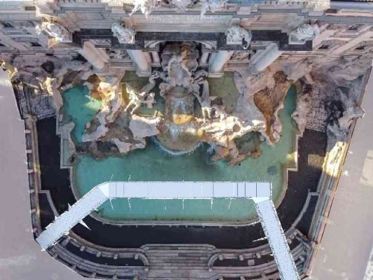 Fontana di Trevi, restauro al via con passerella e gestione degli ingressi