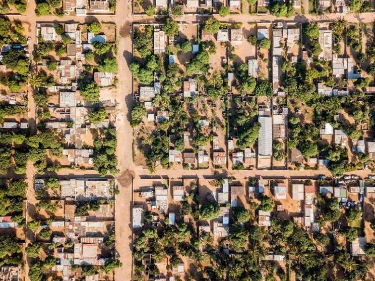 Bomba e rifugio: è la città in Africa