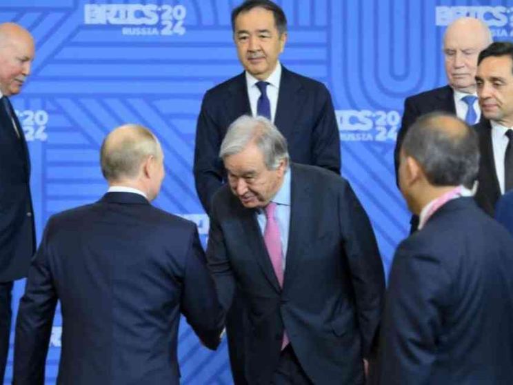 Guterres ricevuto a corte dallo zar Putin. L'ira di Kiev