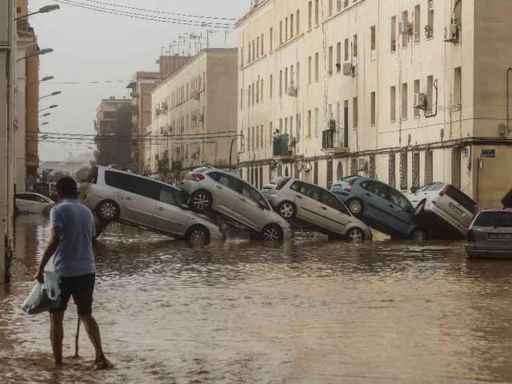 «Tempesta perfetta» travolge Valencia: 95 le vittime