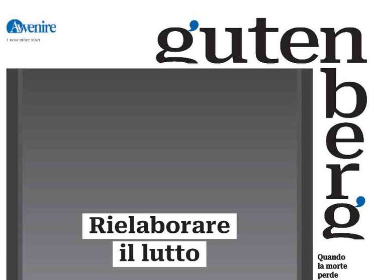 Rielaborare il lutto nell'era digitale su “Gutenberg” del 1° novembre