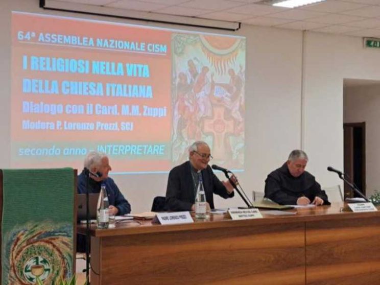 Zuppi ai religiosi della Penisola: «Aiutate i vescovi a essere veri padri»