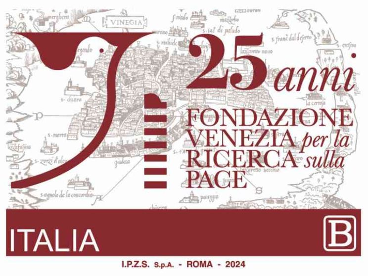 Un francobollo italo-vaticano per la Fondazione Venezia per la pace