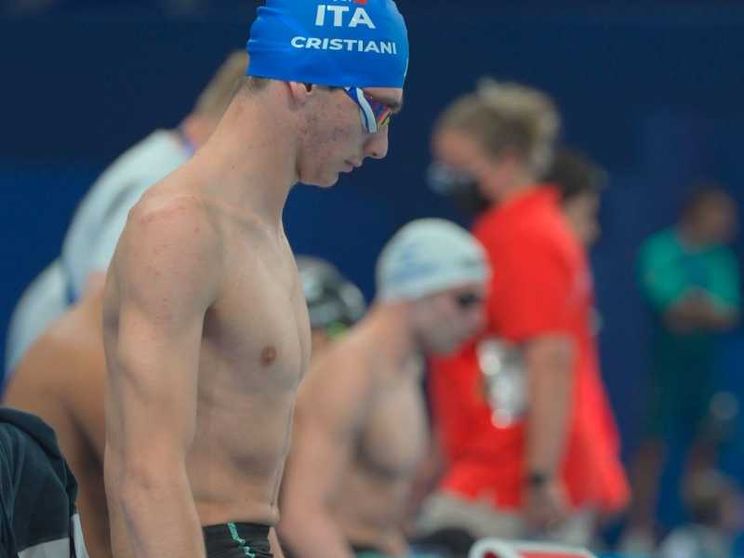Federico Cristiani, l'aquila vola anche in acqua