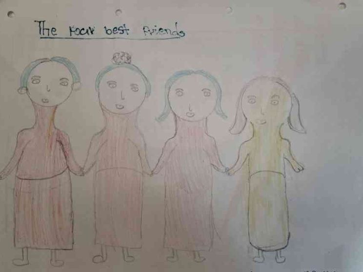 Cosa significa il disegno di Yasmine, la bimba sopravvissuta al naufragio