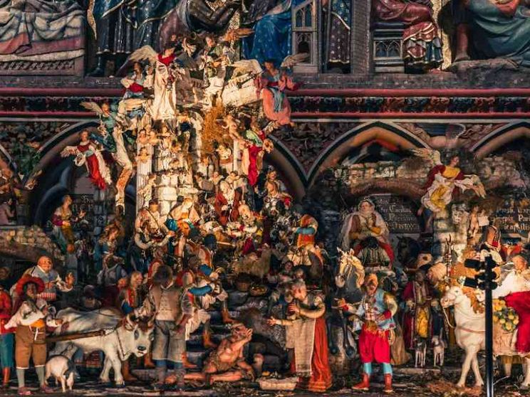 C'è un presepe di Napoli nella cattedrale di Notre-Dame
