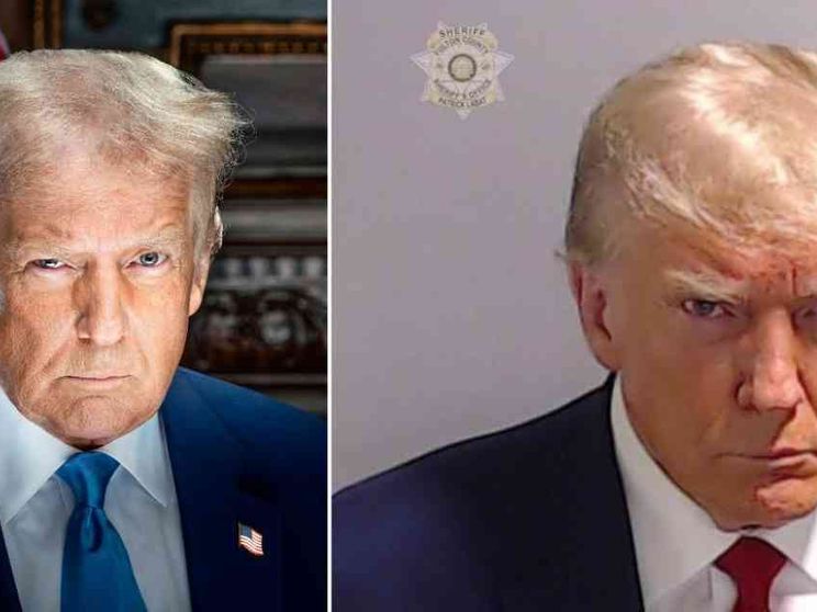 Trump sceglie per la foto ufficiale la “faccia feroce”: «Mai arrendersi»