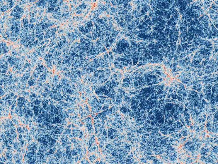 Fotografata la "ragnatela" cosmica generata dalla materia oscura