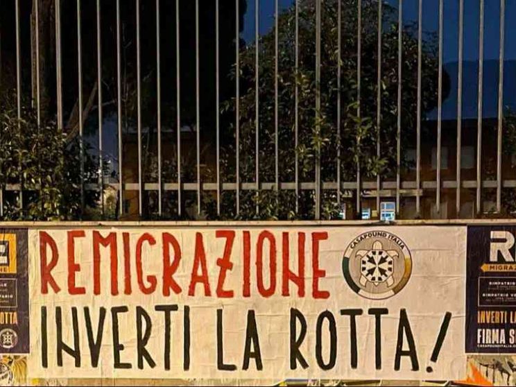Remigrazione, ora CasaPound scende nelle strade