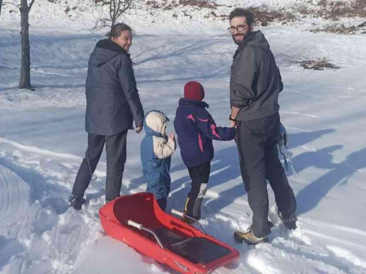 Giorgia e Simone, che hanno scelto l'affido prima ancora di sposarsi