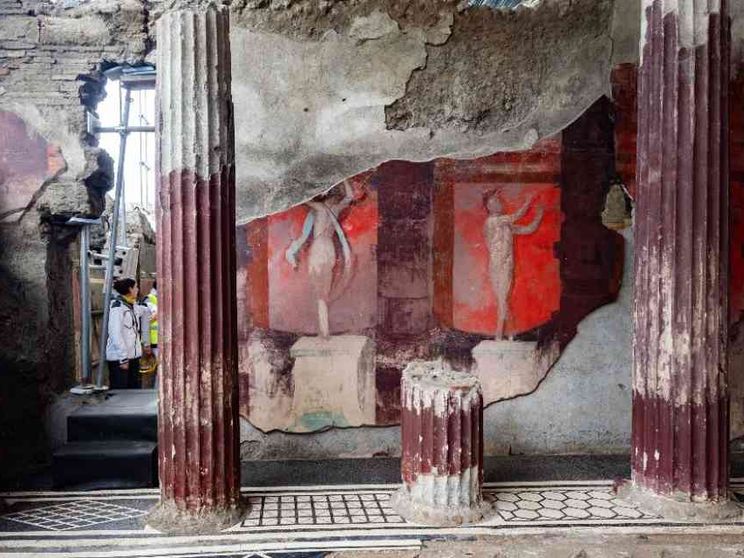 Scoperta a Pompei una nuova villa dei Misteri