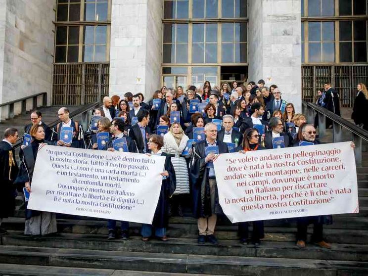 Sciopero dei magistrati in tutta Italia