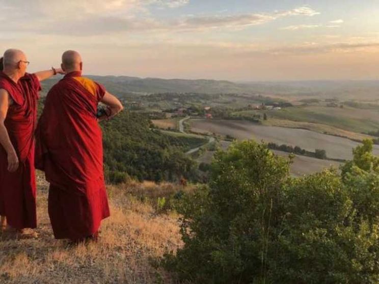 La preghiera è lassù: Pomaia come il Tibet