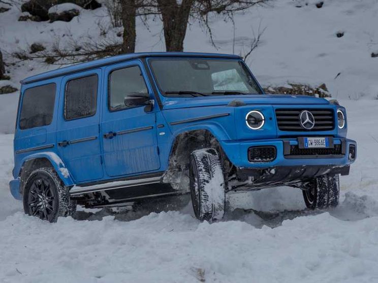La Mercedes con la G maiuscola: un fenomeno anche con la spina