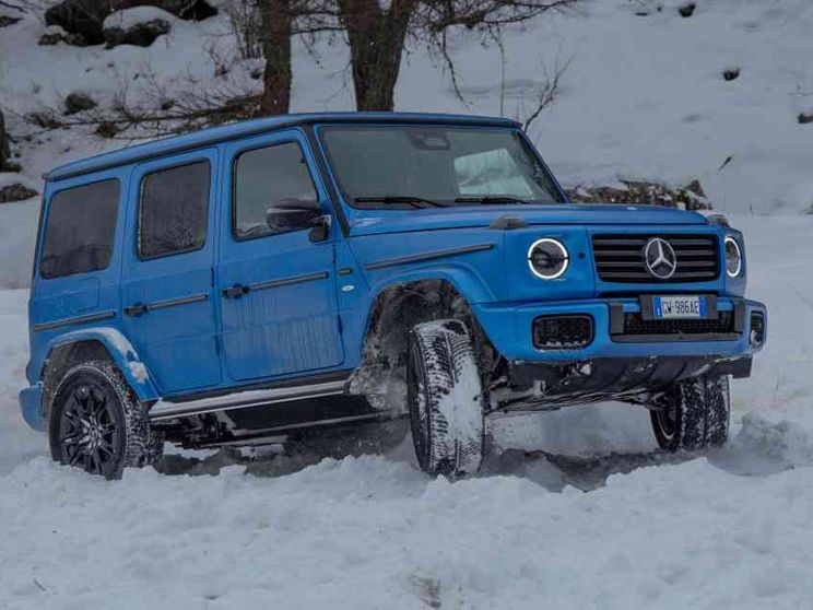 La Mercedes con la G maiuscola: un fenomeno anche con la spina