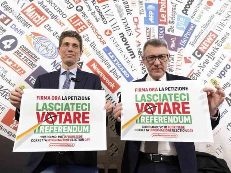 È battaglia per la visibilità. Comitati: election day e voto ai fuori sede