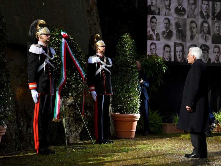 Commemorazione delle Fosse Ardeatine: Mattarella ricorda le 335 vittime