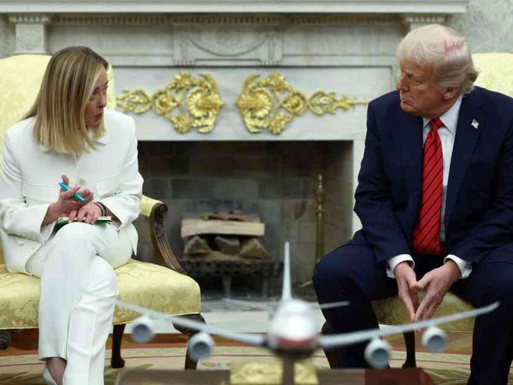 Asse sui valori e aumento dell'import: Meloni ammorbidisce Trump