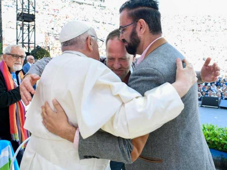 «Come si abbracciano un israeliano e un palestinese? Ce lo insegnò Francesco»