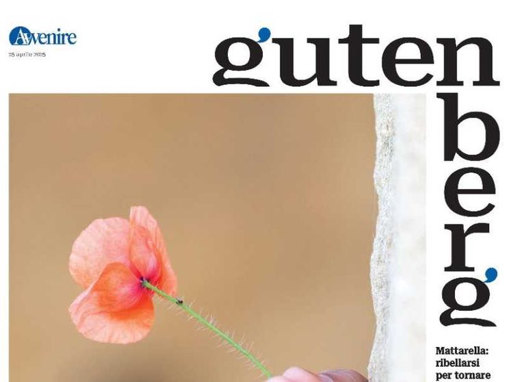 Resistenza ieri e oggi: è Gutenberg del 25 aprile