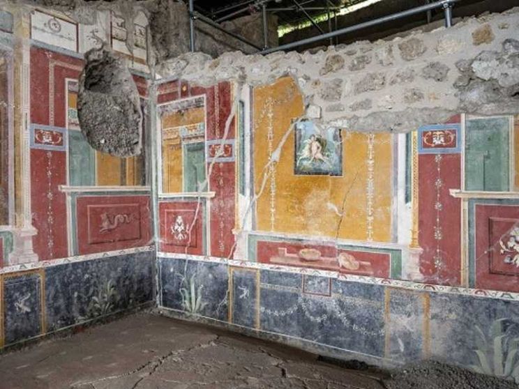 Sui muri di una casa emergono gli ultimi istanti di vita di Pompei