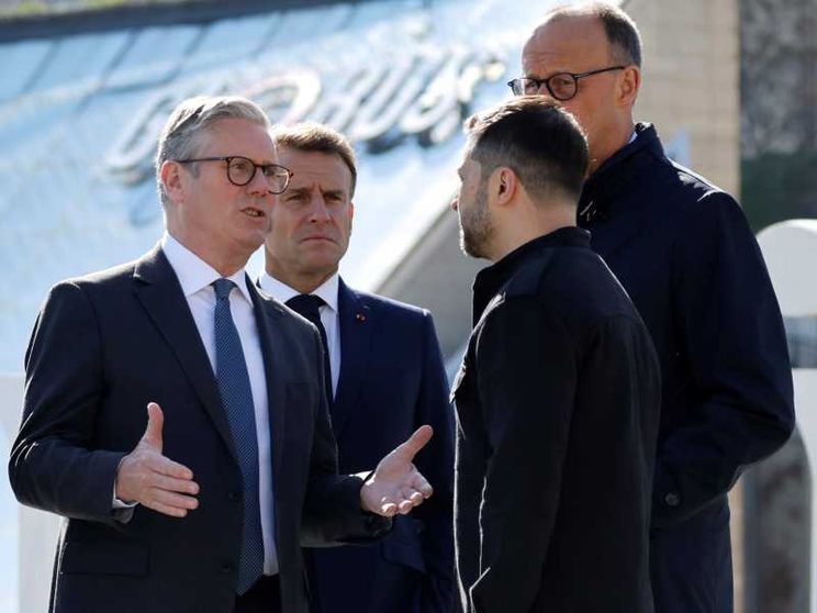 Il summit dei Volenterosi a Kiev: «Subito una tregua tra Russia e Ucraina»