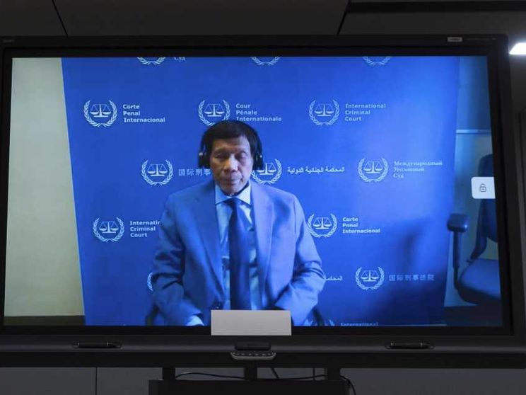 Duterte dal carcere dell'Aja corre per un posto da sindaco