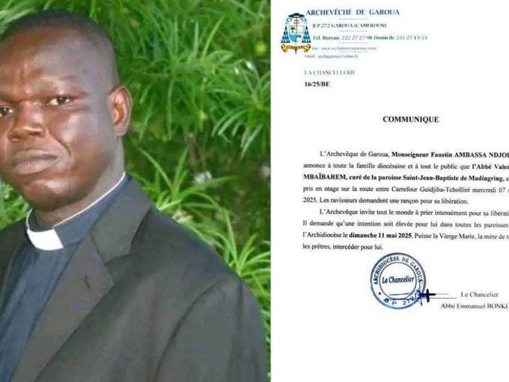 Giovane sacerdote rapito in Camerun, chiesto un riscatto
