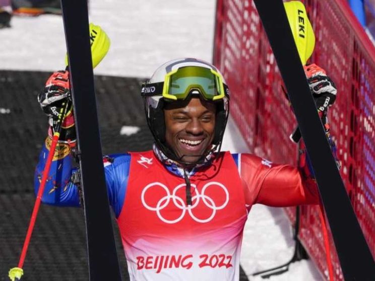 Richi, l'italo-haitiano che scia con l'isola nel cuore