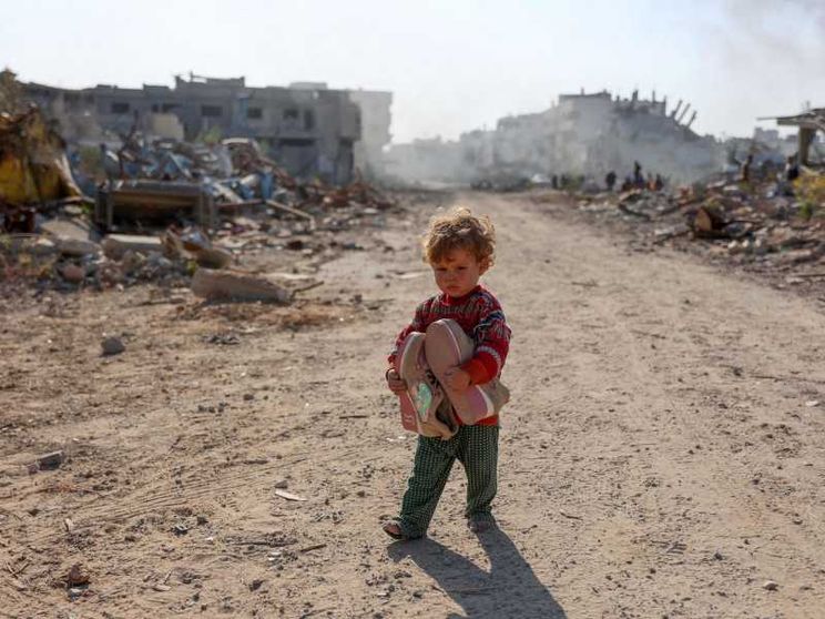 Guardate le immagini dei piccoli di Gaza (e provate a trovare le parole)