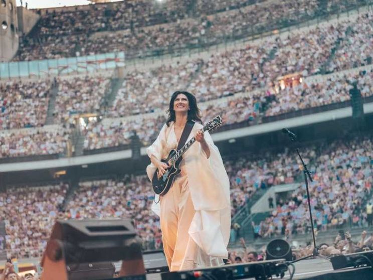 Elisa conquista San Siro col suo concerto green