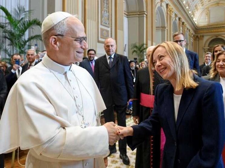 Mercoledì papa Leone riceve Giorgia Meloni