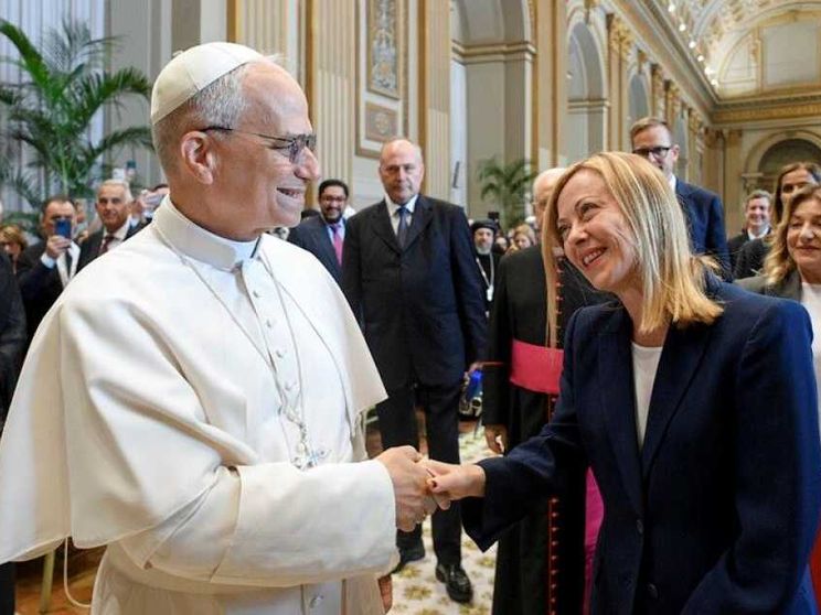 Mercoledì papa Leone riceve Giorgia Meloni