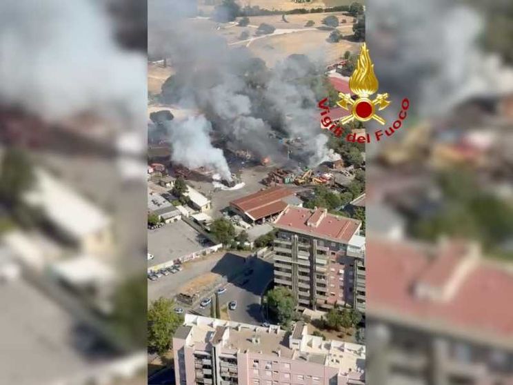 È morto il ferito più grave del rogo di via Gordiani